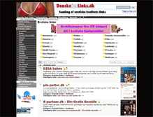 Tablet Screenshot of erotiske-sider.danskesexlinks.dk