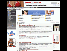 Tablet Screenshot of erhverv.danskesexlinks.dk